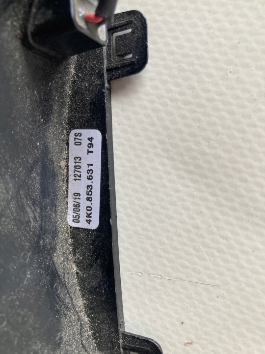 PROTECTION BOUCHON RADAR AUDI A6 C8 4K0853631
