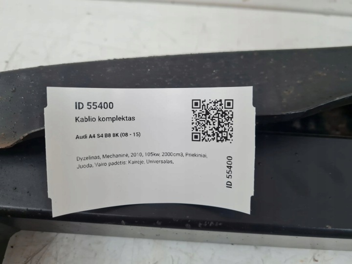 2010 AUDI A4 S4 B8 8K KIT CROCHET 10R0510280