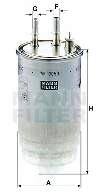 FILTRO COMBUSTIBLES WK9053Z/MAN 