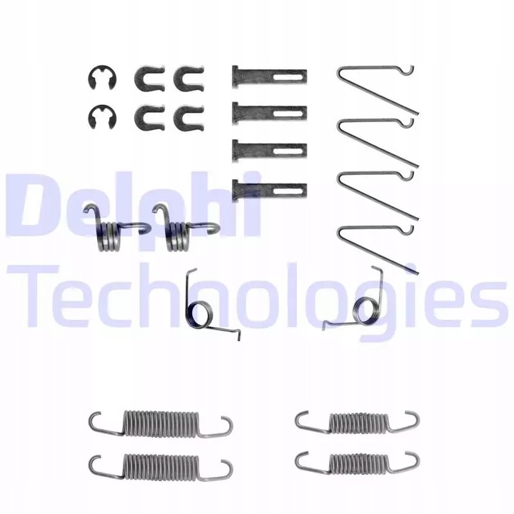 DELPHI LY1193 SET DODATKOW, BRAKE SHOES BRAKE SKODA TOP! photo 1 - milautoparts-fr.ukrlive.com