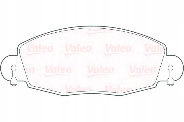 VALEO SET PADS BRAKE 1318139 1135167 photo 2 - milautoparts-fr.ukrlive.com