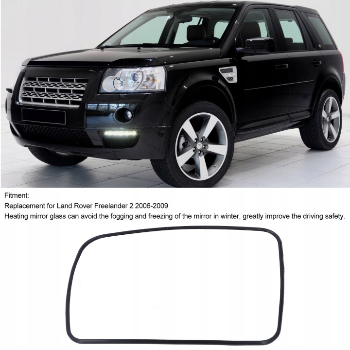 VERRE LATÉRAL AVEC FONCTION CHAUFFAGE REMPLACEMENT LAND ROVER FREELANDER 2 FO