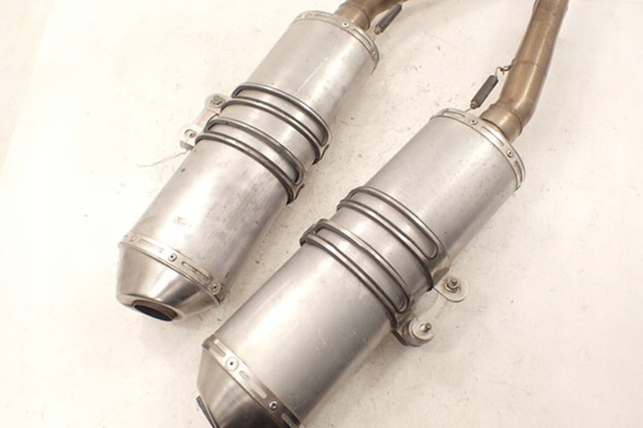 SUZUKI DL 1000 V-STROM 02-09 SILENCIEUX ÉCHAPPEMENT LEOVINCE GAUCHE X3
