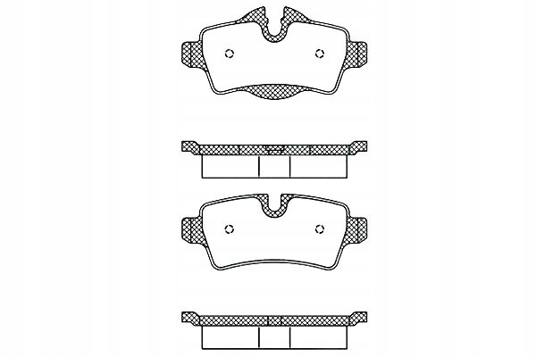 PLAQUETTES FREIN MINI (R50 R53) (R56) (R57) (R58)