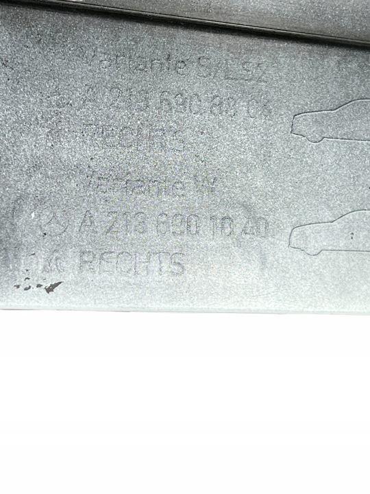 GAUCHE MOULURE SEUIL SEUIL MERCEDES W213 E-KLASA A2136900940