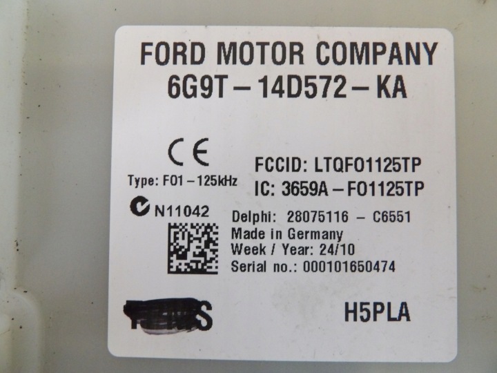 FREELANDER L359 2.2 TD4 ORDINATEUR MOTEUR 6G9112A650AE KIT DE DÉMARRAGE