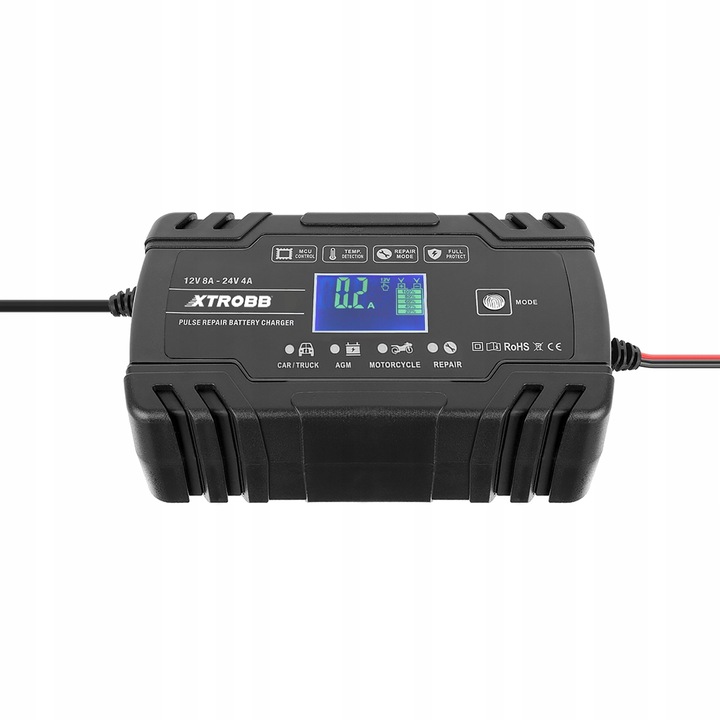 RECTIFICADOR 12V I 24V DISPOSITIVO DE CARGA PARA BATERÍA AKUMULATOROW AUTO 12 