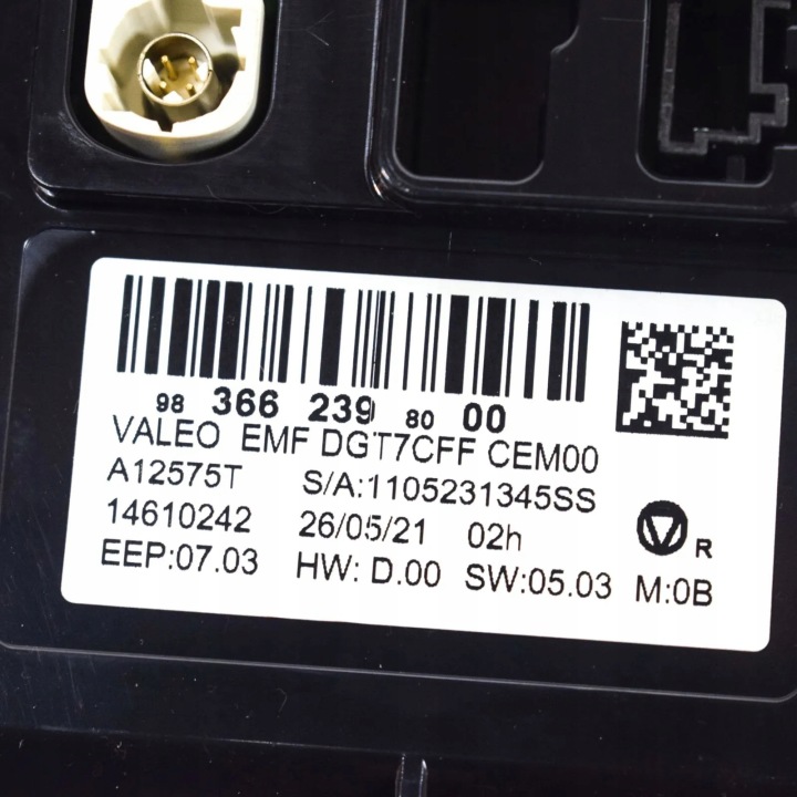 ÉCRAN NAVIGATION OPEL MOKKA MOKKA X 9836623980 1.2L GASOLINE 2021