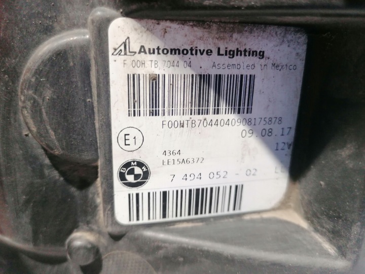 BMW G01 G02 F97 PHARE LED ADAPTIVE DROITE 7494052
