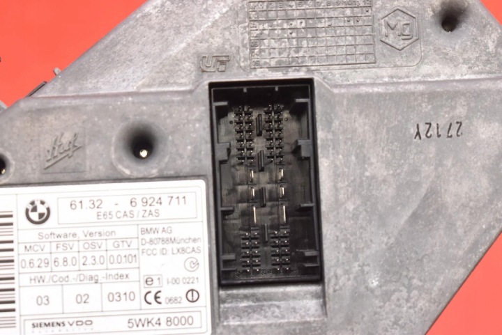 CONTACTEUR D'ALLUMAGE CLÉ BOUTON START/STOP 6924711 BMW E65 3.6 V8 272 KM 01-05
