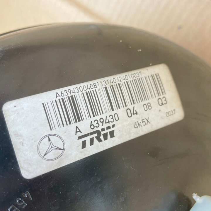 SERVO POMPE DE FREIN CONDUITES DE DÉRIVATION RÉSERVOIR MERCEDES W639 VITO VIANO EUROPE