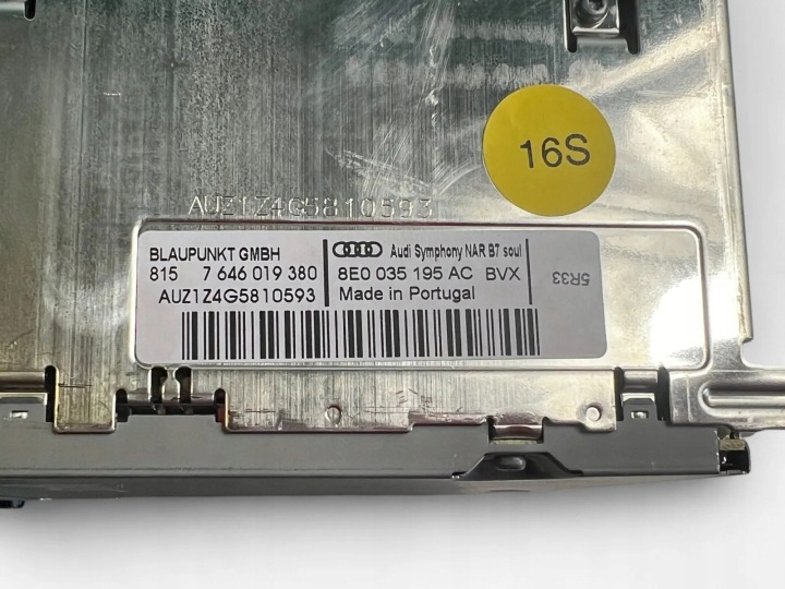 RADIO SANS NAVIGATION AUDI A4 (8EC, B7) 8E0035195AC 30417912 2006