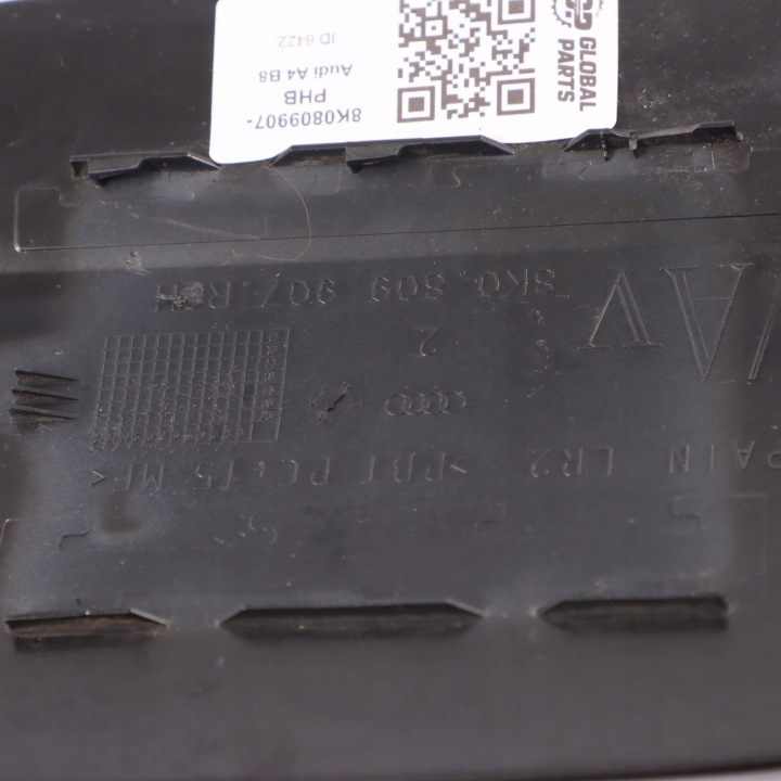 AUDI A4 B8 CLAPET GOULOTTE DE REMPLISSAGE CARBURANTS PHANTOM NOIR Z9Y 8K0809907