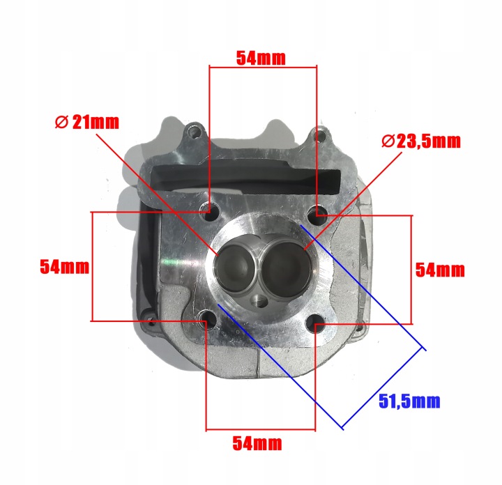 COMPLÈTE CULASSE SCOOTER 4T GY6 125 153 QMI JUNAK ZIPP ROMET BARTON BAOTIAN