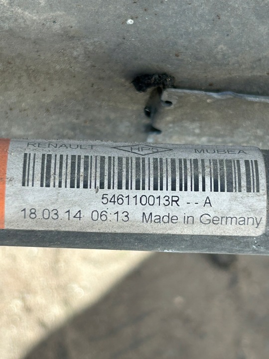 CHÂSSIS AVANT RENAULT SCENIC III GRAND SCENIC III 546110013R