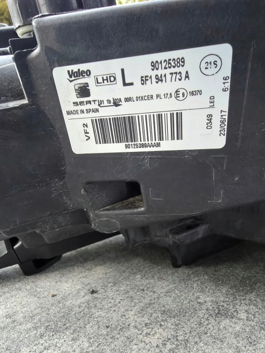 SEAT CUPRA LEON 3 III 5F1 LIFT PHARES COMPLET LED DYNAMIC 5F1941773A 5F1941774A