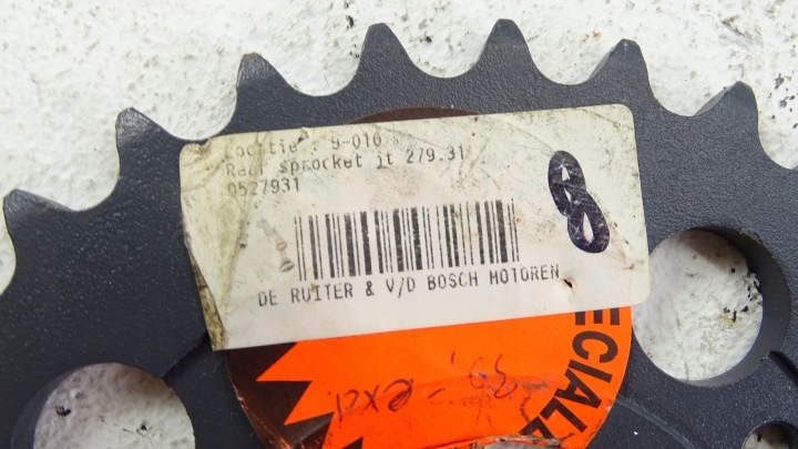 R522 ENGRENAGE MENÉE ARRIÈRE JT 279.31 HONDA RADIO 200 250 CMX MTX 125 75-