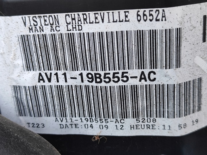 FORD B-MAX MÉLANGEUR CHAUFFAGE AV11-19B555-AC