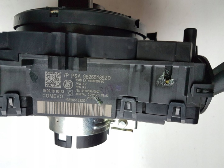 2019 CITROEN C3 COMMUTATEUR COMPOSITE 98265189ZD