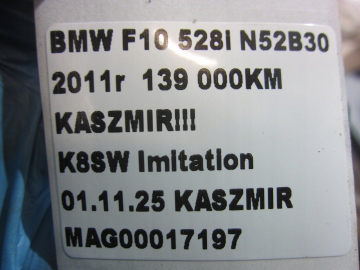 BMW 5 F10 F11 F01 N52B30 INSTALLATION ÉLECTRIQUE MOTEUR FAISCEAU DE CÂBLES FILS 12517594745