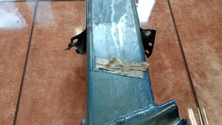 VW TOUAREG CAYENNE 7L0 02- POUTRE PARE-CHOCS AVANT