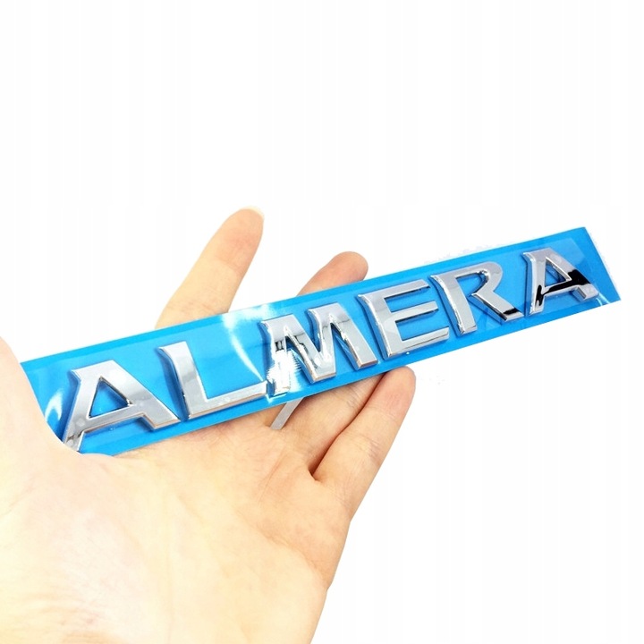EMBLÈME INSIGNE AUTOCOLLANTS VERS NISSAN ALMERA-SREBRO