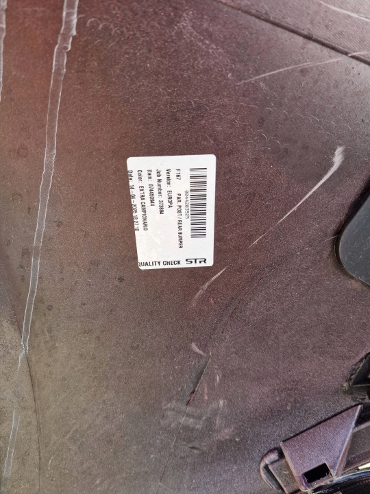 FERRARI 812 F12 CILINDRI PARE-CHOCS ARRIÈRE
