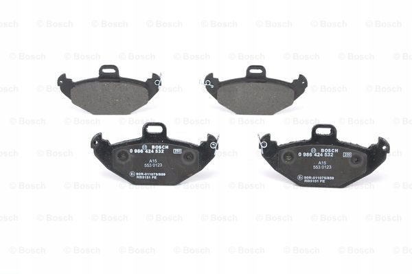 PLAQUETTES FREIN RENAULT LAGUNA 97-00 ARRIÈRE 0 986 424 532