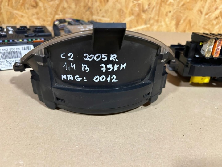 KIT DE DÉMARRAGE IMMO ORDINATEUR CONTRÔLEUR MOTEUR CITROEN C2 1.4 8V 9660374680