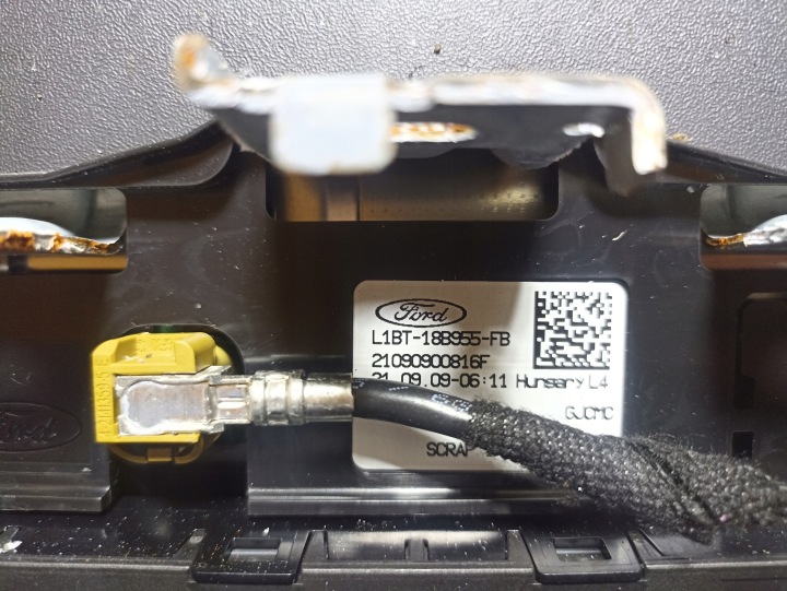FORD FIESTA MK8 RADIO NAVIGATION DOTYK