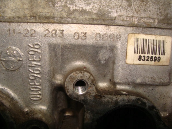 CULASSE MOTEUR PEUGEOT 307 ,0HDI 109KM