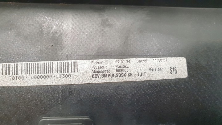 SKODA SUPERB IV 4 3P 3P0 PARE-CHOCS AVANT AVANT