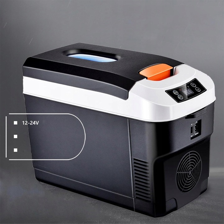 RÉFRIGÉRATEUR TOURISTIQUE AUTOMOBILE 10L GRANDE 240V 12V AVEC FONCTION CHAUFFAGE
