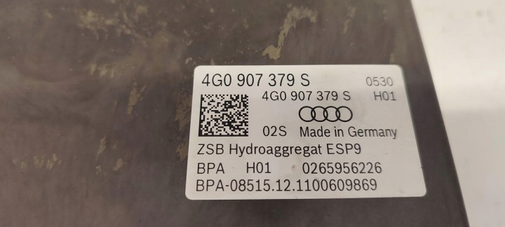AUDI OE 4G0907379S 4G0614517AK POMPE ABS ESP