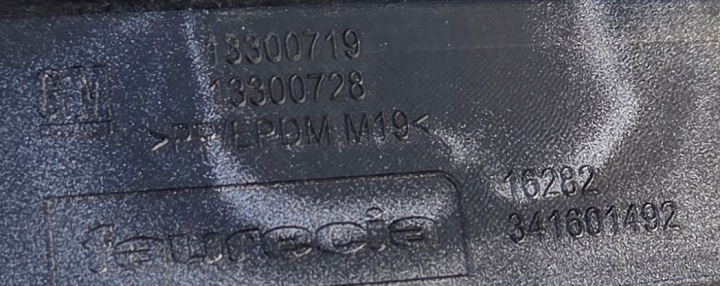 PARE-CHOCS ARRIÈRE ARRIÈRE OPEL ZAFIRA C 12-19R. 13300719 13300728 4XPDC