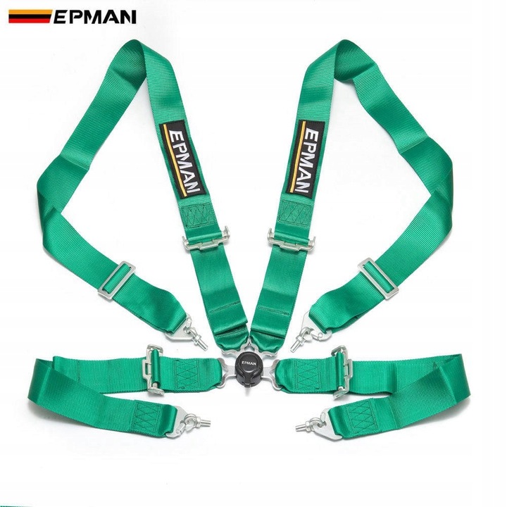 EPMAN PRO CORREAS TIPO DEPORTIVO DE SEDA 3 INTEGRA 4PKT 8 COLORES TAKATA SABELT SPARCO 