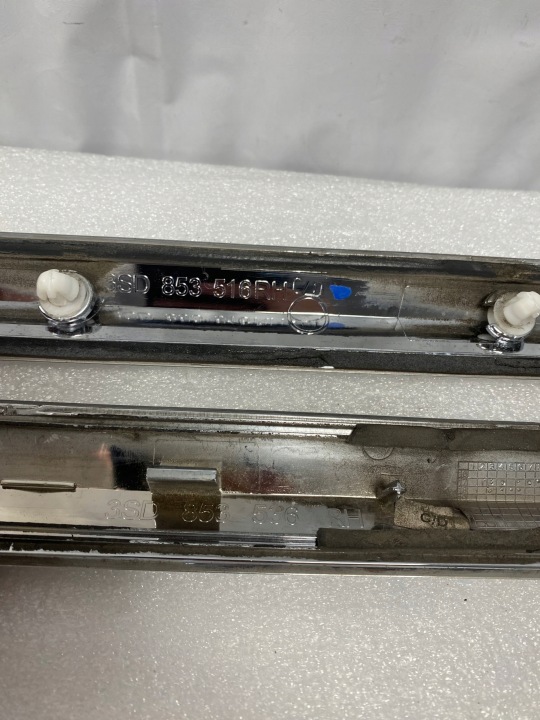 MOULURE CHROME PORTES GARDE-BOUE DROIT AVANT ARRIÈRE BENTLEY CONTINENTAL GT 3SD 18-