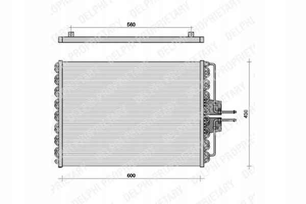 CONDENSADOR DELPHI TSP0225061 