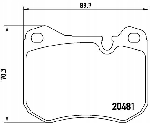 PADS BRAKE BREMBO P 65 002 photo 2 - milautoparts-fr.ukrlive.com