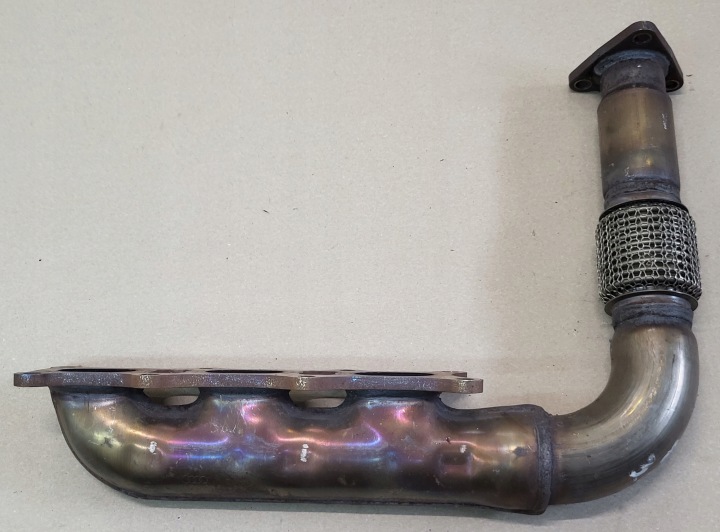 COLLECTEUR ÉCHAPPEMENT WYLOTOWY GAUCHE AUDI A4 B8 A6 VW 3.0 TDI 059253033BP OE EUROPE