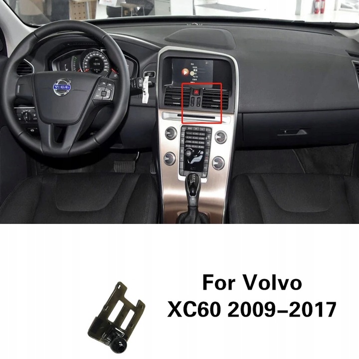 SOPORTE AUTO MAGSAFE PARA BEZPRZEWODOWEGO LADOWANIA VOLVO XC60 XC40 XC90 S60 V60 S90 