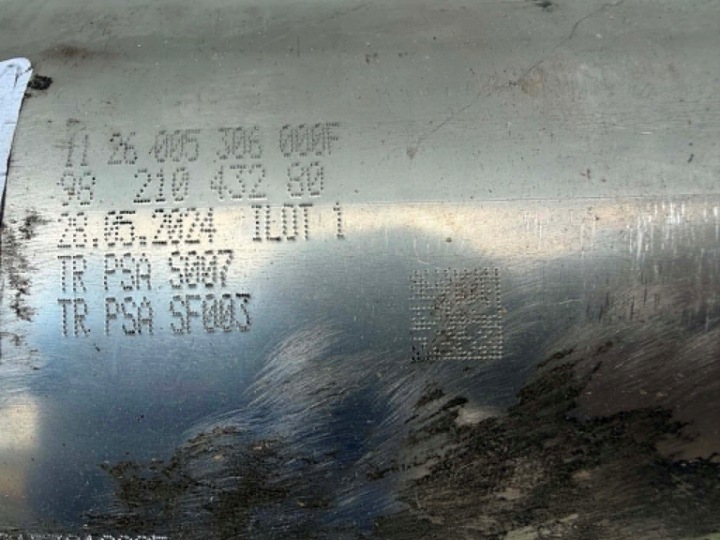 PEUGEOT CITROEN OPEL 2.0 BLUE HDI FILTRE PARTICULES DURES FAP NEUF OE 8778