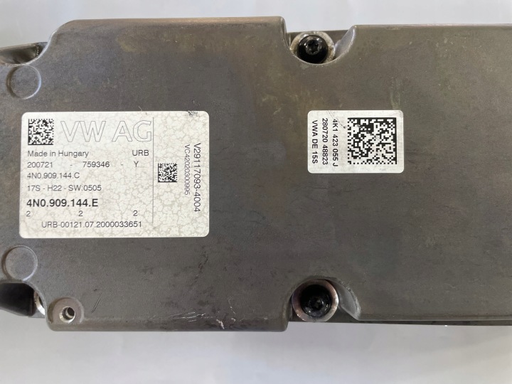 AUDI S6 A6 C8 CRÉMAILLÈRE DE DIRECTION CONTRÔLEUR MODULE 4N0909144E 4K1423055J