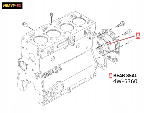 COMPACTADOR DE EJE PARTE TRASERA CAT 428C 428D 432D CAT 914G TH63 TH82 312 M315 CB433C 