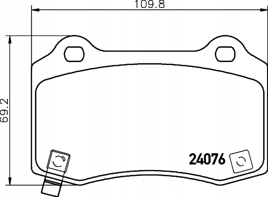 HELLA 8DB 355 014-211 JUEGO ZAPATAS HAMULCOWYCH, 