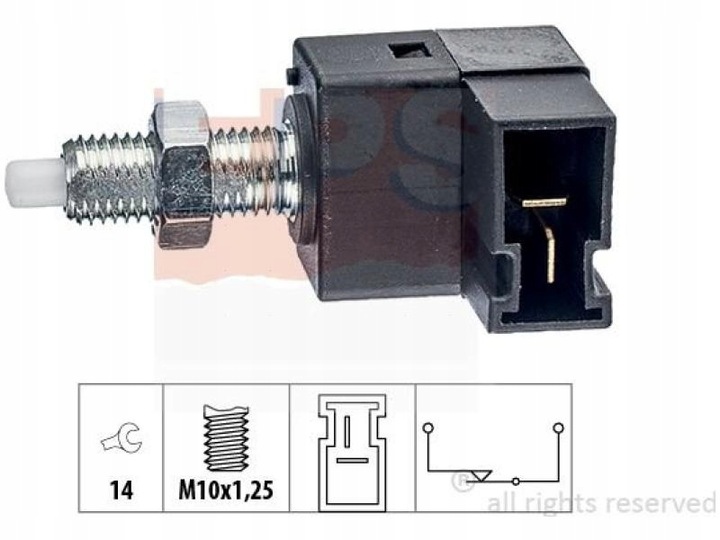 CONMUTADOR DE LUZ LUZ DE FRENADO KIA CEED I 06-12 SPORTAGE II 04-10 