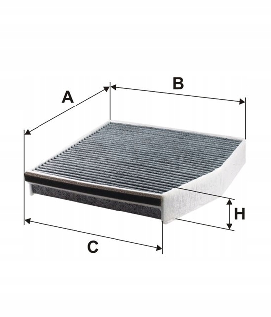 FILTRON K 1346A FILTRE VENTILATION ESPACES PASAZERSKIEJ