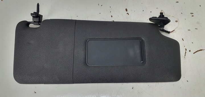 BMW E83 VISERA PROTECCIÓN ANTISOLAR DERECHA NEGRA M-PAQUETE NR 18 