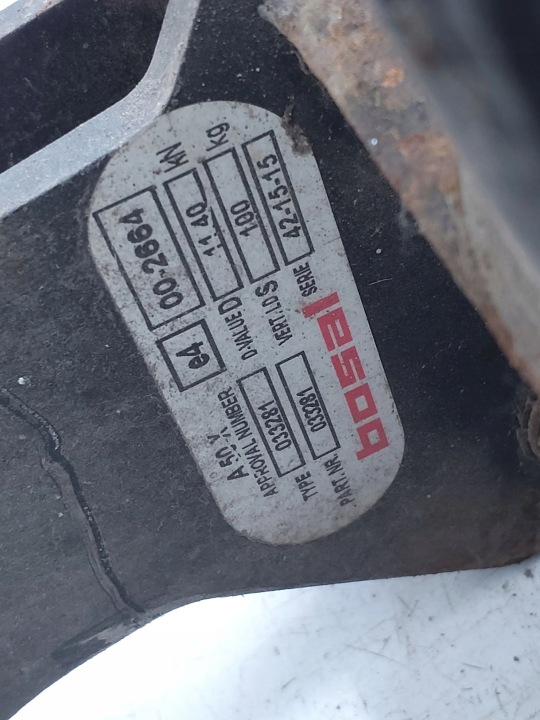 2004 BMW 5 E60 E61 KIT CROCHET VERS REMORQUES 033281