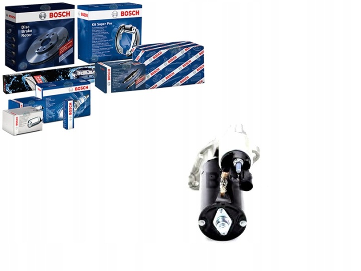 DÉMARREUR VW 2,0TDI GOLF V BOSCH KIT NIEZBEDNIK CONDUCTEUR #1